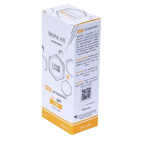 Sunscreen with SPF 100